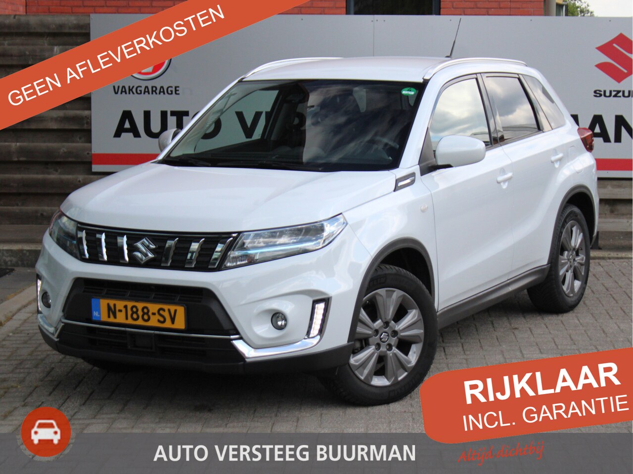 Suzuki Vitara - 1.4 Boosterjet Select Smart Hybrid Adaptieve Cruise en Climate Control, Carplay/Android Au - AutoWereld.nl