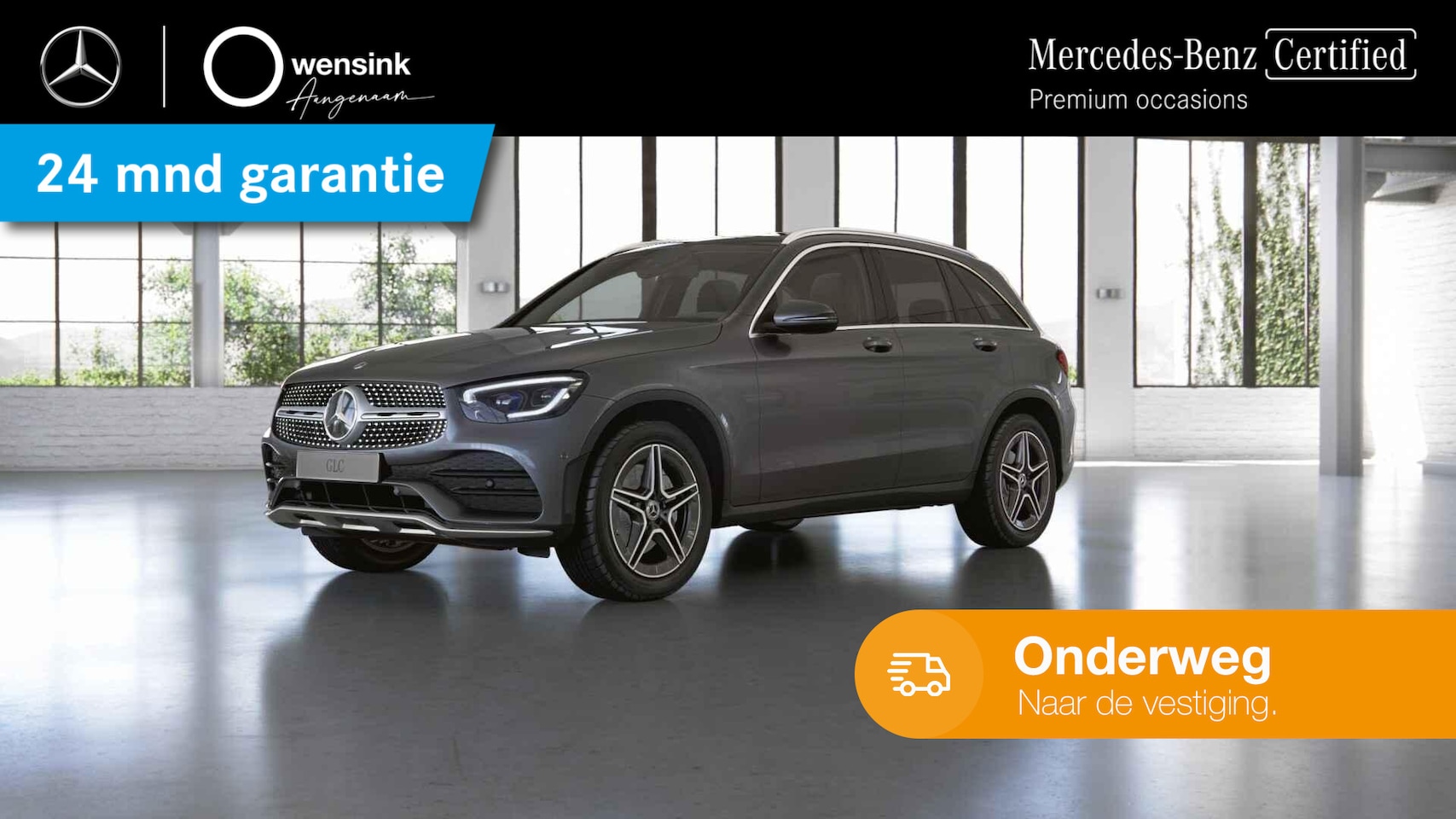 Mercedes-Benz GLC-klasse - 200 Business Solution AMG | Panoramadak | Achteruitrijcamera | Stoelverwarming | - AutoWereld.nl