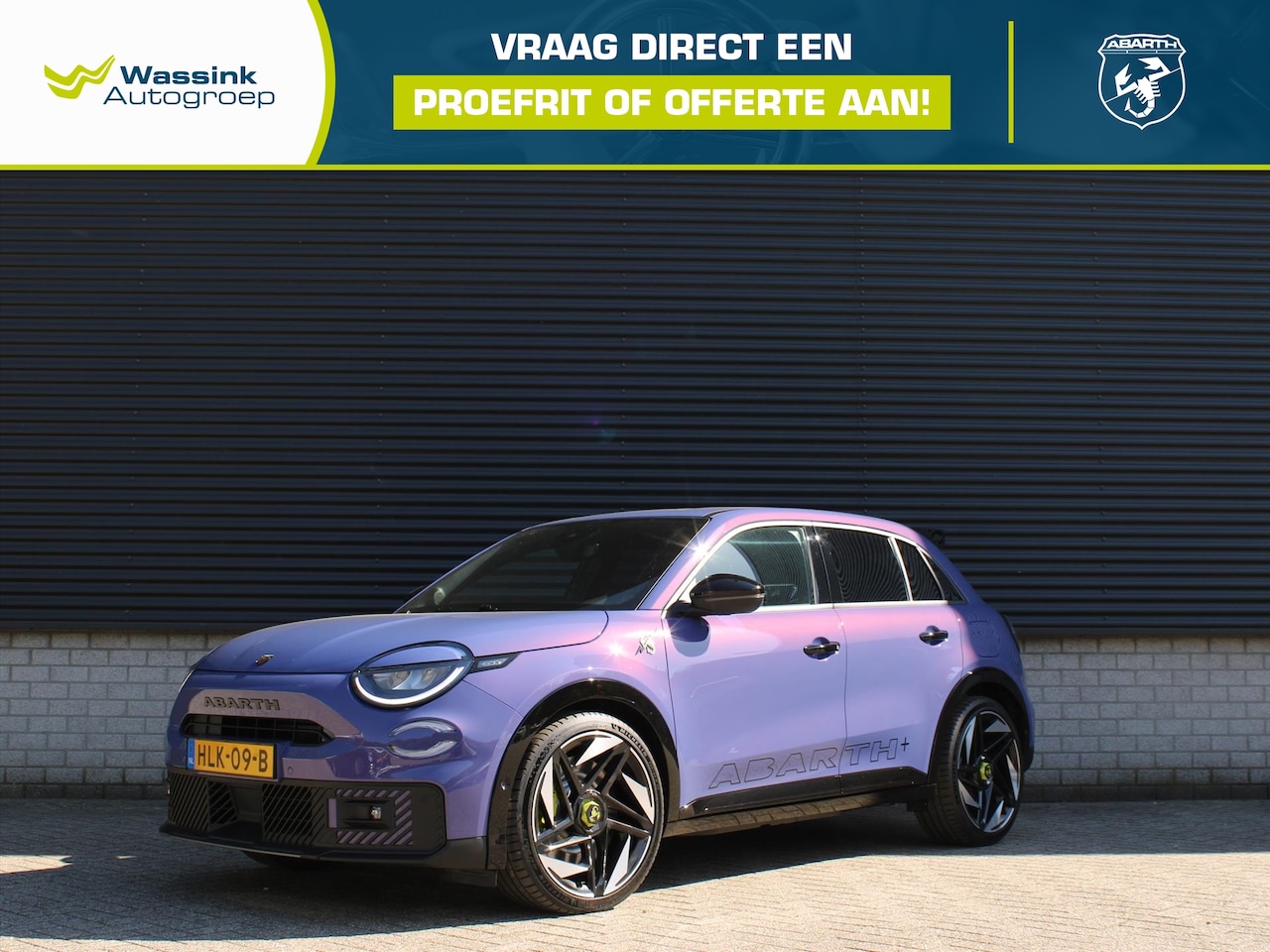 Abarth 600e - Scorpionissima 280pk I Sabelt Sportstoelen I Geluidsgenerator I Handsfree Achterklep I Key - AutoWereld.nl