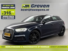 Audi A3 Sportback - 1.0 TFSI S-line LED Cruise Clima Navigatie Parkeersensoren 18''LMV