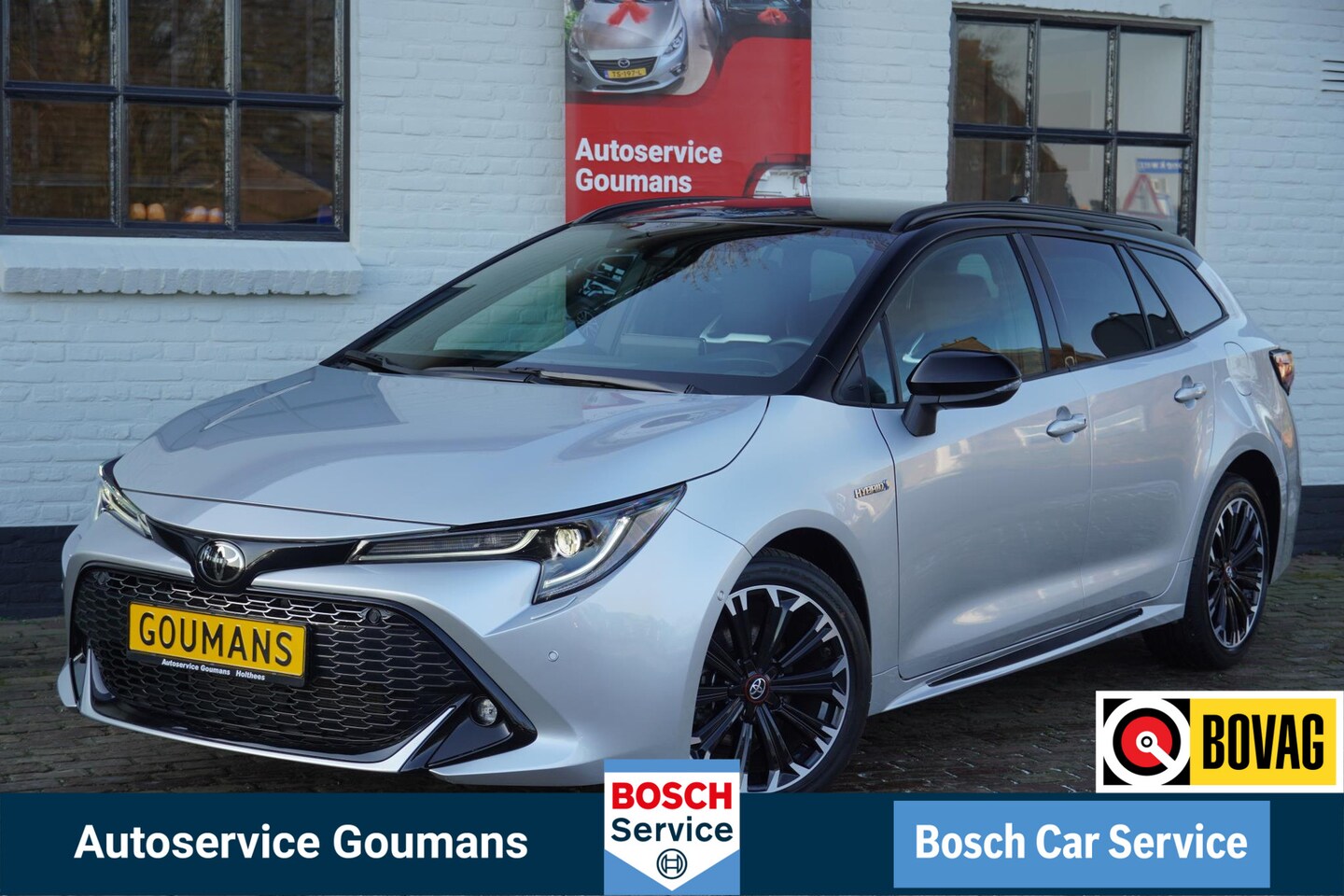 Toyota Corolla Touring Sports - 1.8 Hybrid GR-Sport 10 jaar garantie✅ Automaat ✅ Cruise ✅ Clima ✅ Carplay ✅ Camera ✅ Rijkl - AutoWereld.nl