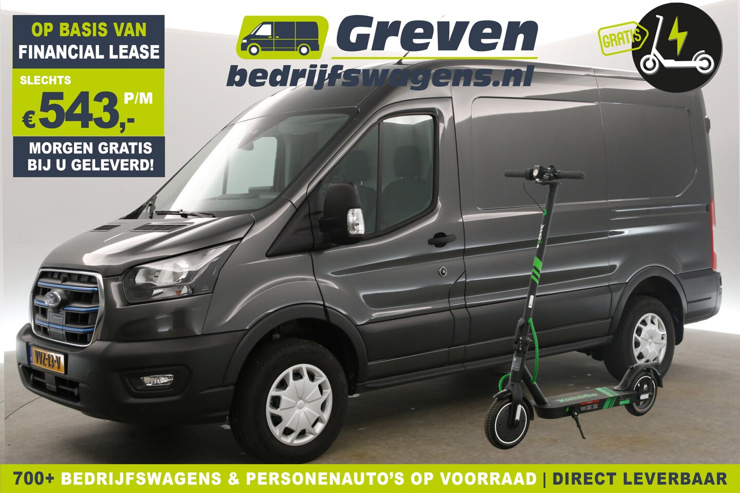 Ford E-Transit - 350 L2H2 Trend 68 kWh | GRATIS E-Step! | 184PK Elektrisch | EMISSIEVRIJE ZONE | Automaat A - AutoWereld.nl