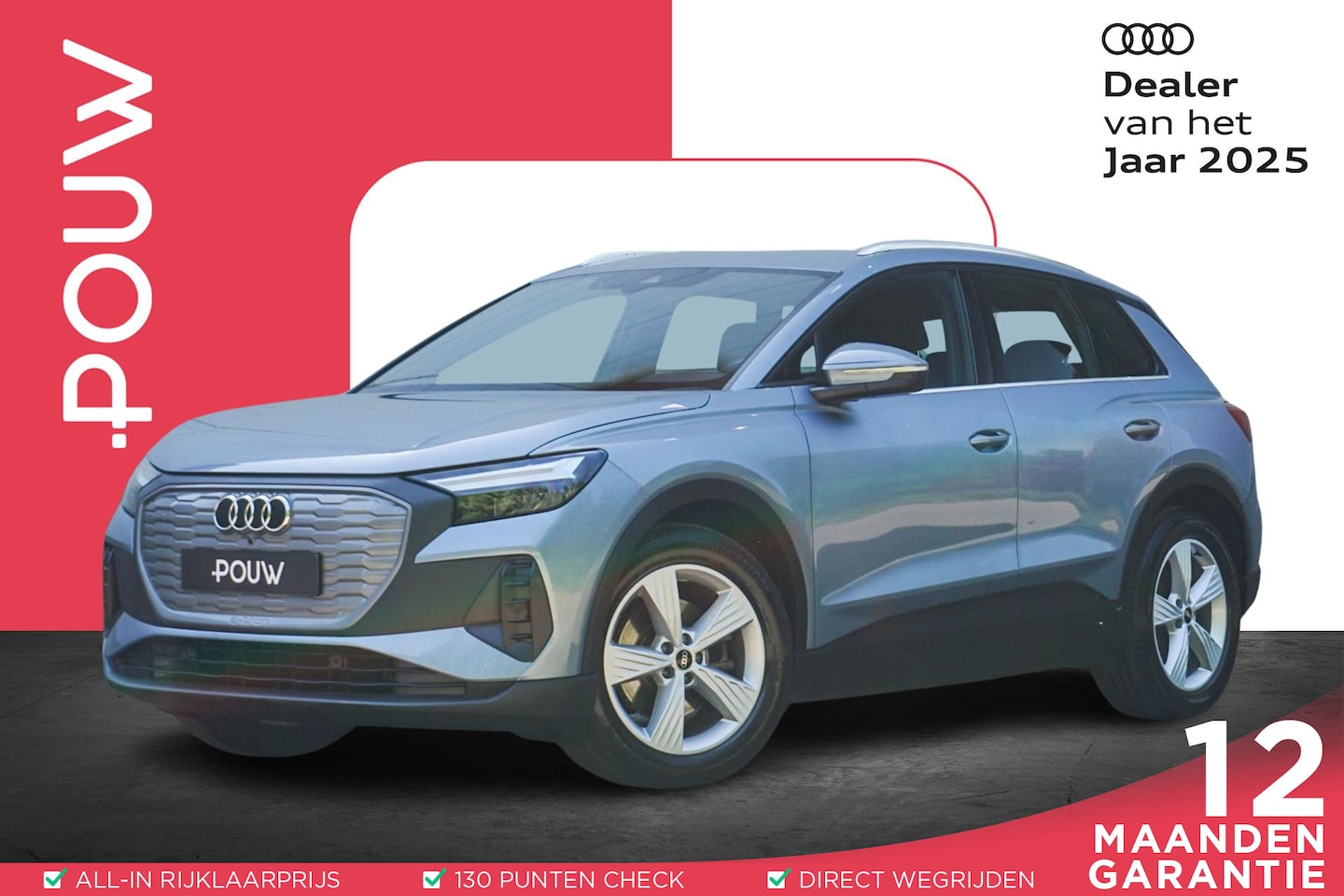Audi Q4 e-tron - 35 170pk Edition 55 kWh | Camera | Adaptive Cruise | PDC | Lendensteunen | Smartphone Inte - AutoWereld.nl