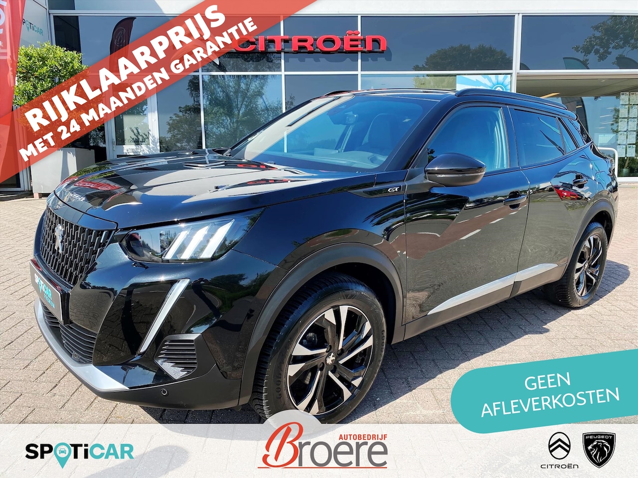 Peugeot 2008 - 1.2 Turbo 130pk GT EAT-8 Automaat | adaptive cruise, verw. voorstoelen, navigatie, camera, - AutoWereld.nl