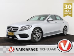 Mercedes-Benz C-klasse - 180 AMG Sport Edition | Org NL | Camera | Leer | Navigatie | Stoelverwarming |