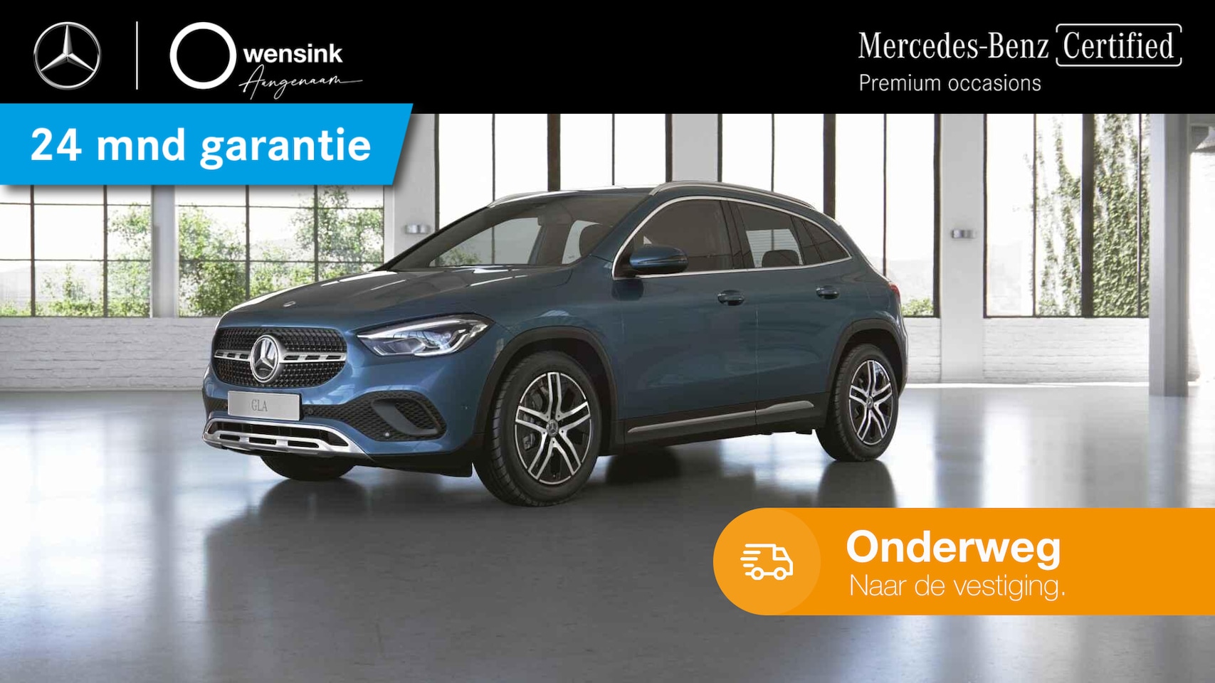 Mercedes-Benz GLA-Klasse - 180 Luxury Line | Trekhaak | Elektrische achterklep | Multibeam | Stoelverwarming | - AutoWereld.nl