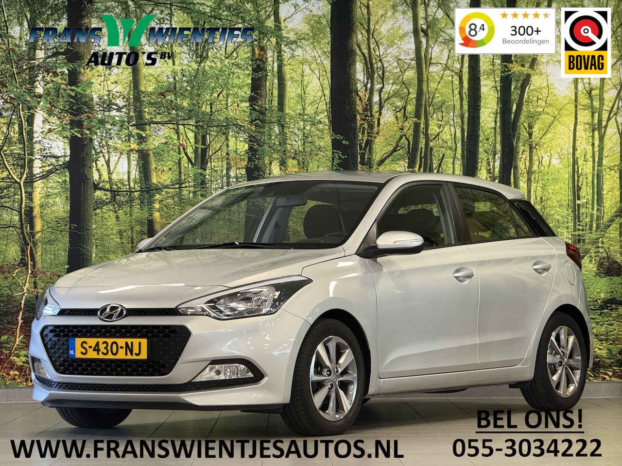 Hyundai i20 - 1.4 Business Edition | Automaat! | Camera | Trekhaak | Navigatie | Parkeersensoren | DAB+ - AutoWereld.nl