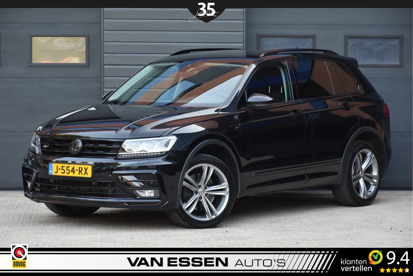 Volkswagen Tiguan - 2.0 TSI 4Motion Highline DSG Navigatie Led ACC Trekhaak - AutoWereld.nl