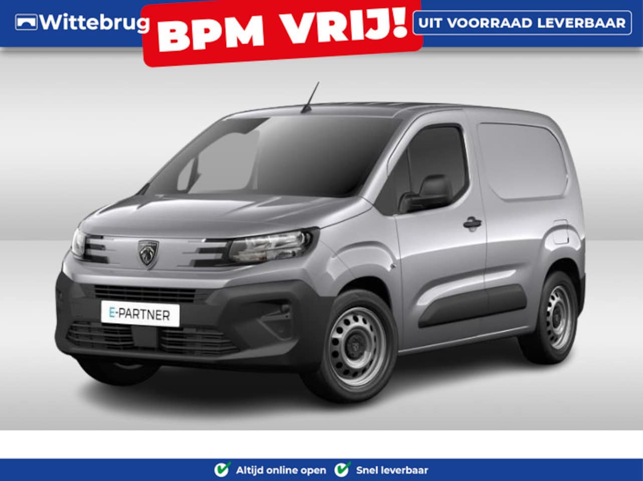 Peugeot e-Partner - 136 L1 50 kWh GRATIS WALLBOX LAADPAAL - FULL OPTIONS - AutoWereld.nl