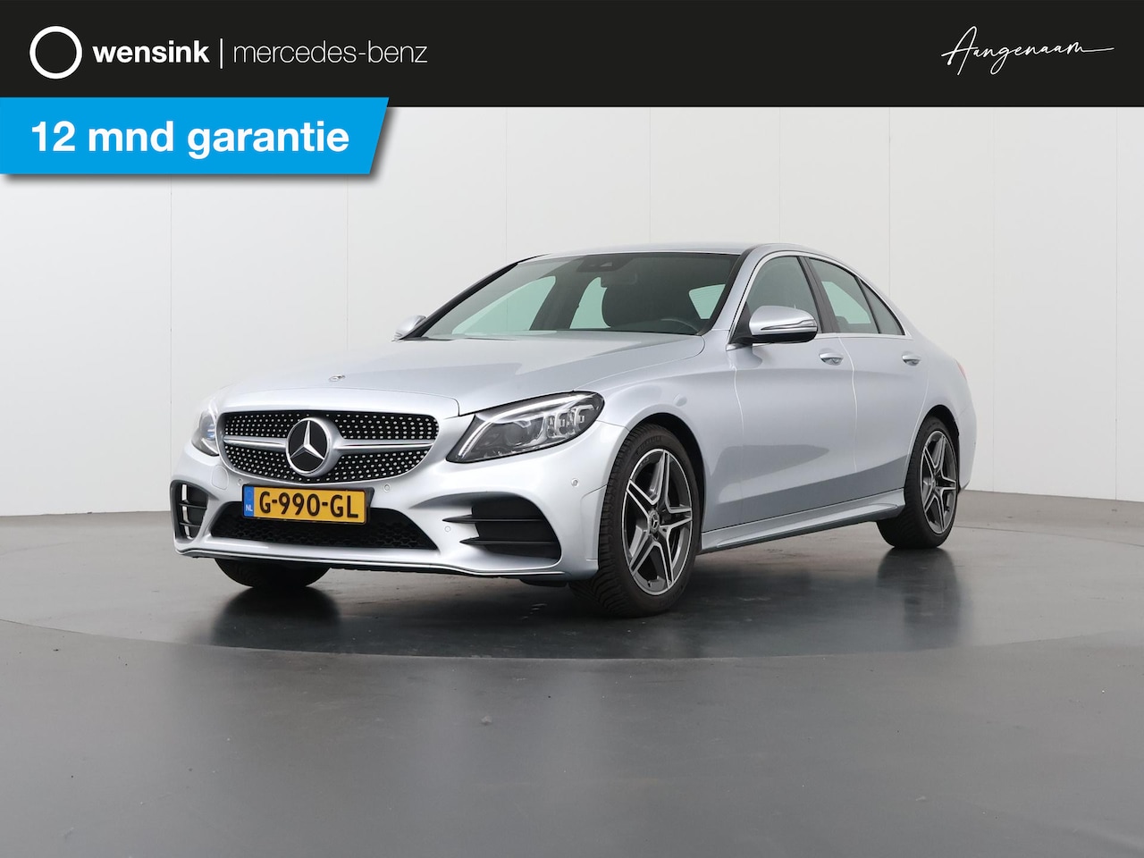 Mercedes-Benz C-klasse - 180 Business Solution AMG | Achteruitrijcamera | Stoelverwarming | Widescreen | - AutoWereld.nl