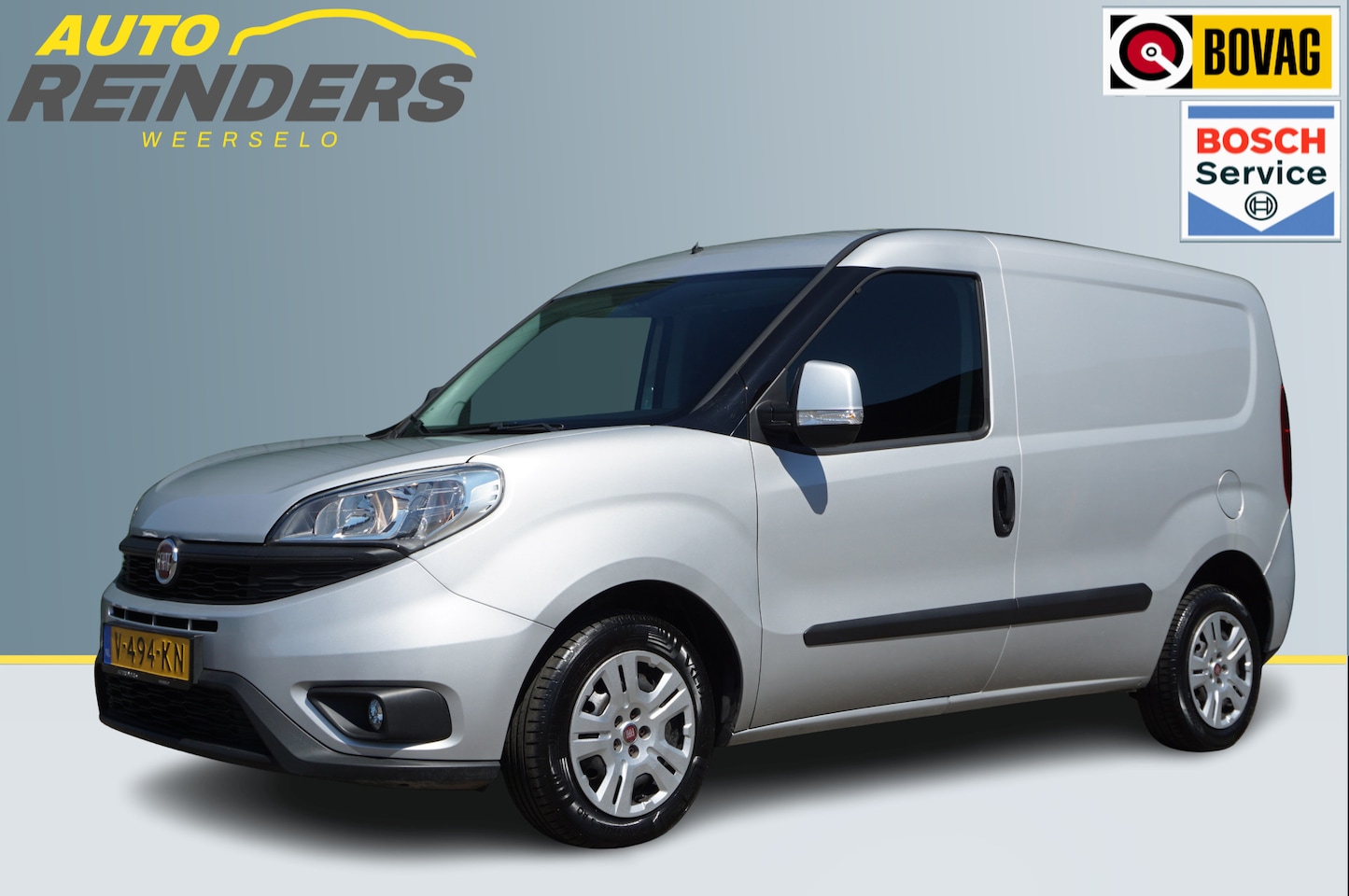Fiat Doblò Cargo - 1.3 MultiJet 95pk SX L1H1 + Airco/ Cruise/ Mooie auto/ Garantie/ Nieuwe APK - AutoWereld.nl