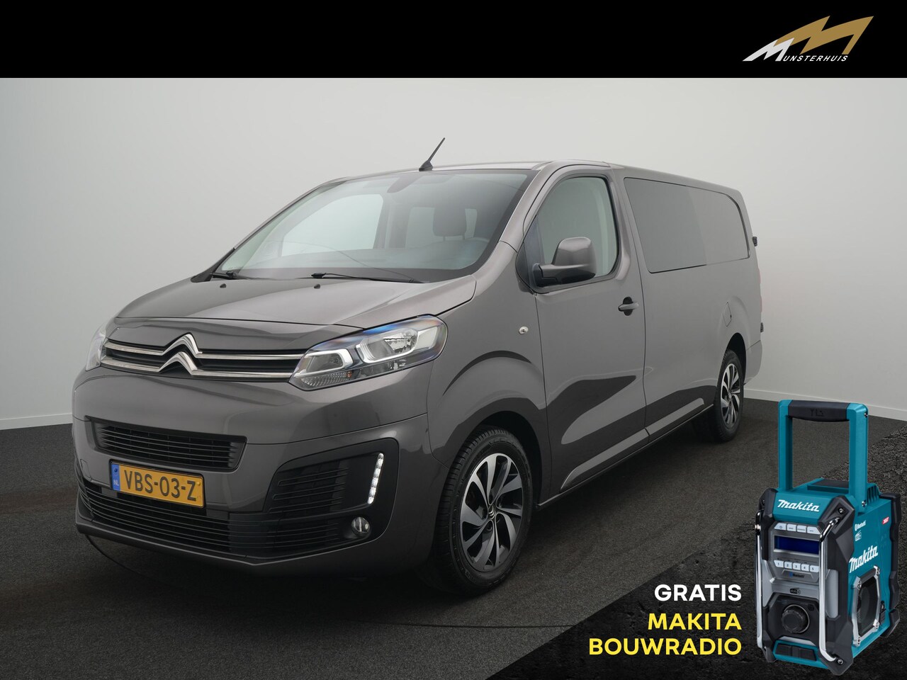 Citroën Jumpy - 2.0 BlueHDI 120 XL Club DC - Dubbele Cabine - 5-persoons - Navigatie - Trekhaak - AutoWereld.nl