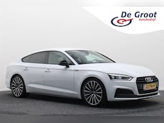 Audi A5 Sportback - 2.0 TFSI MHEV Sport S-line Edition Automaat 2x S-Line, LED, Cruise, Navigatie, Climate, 19