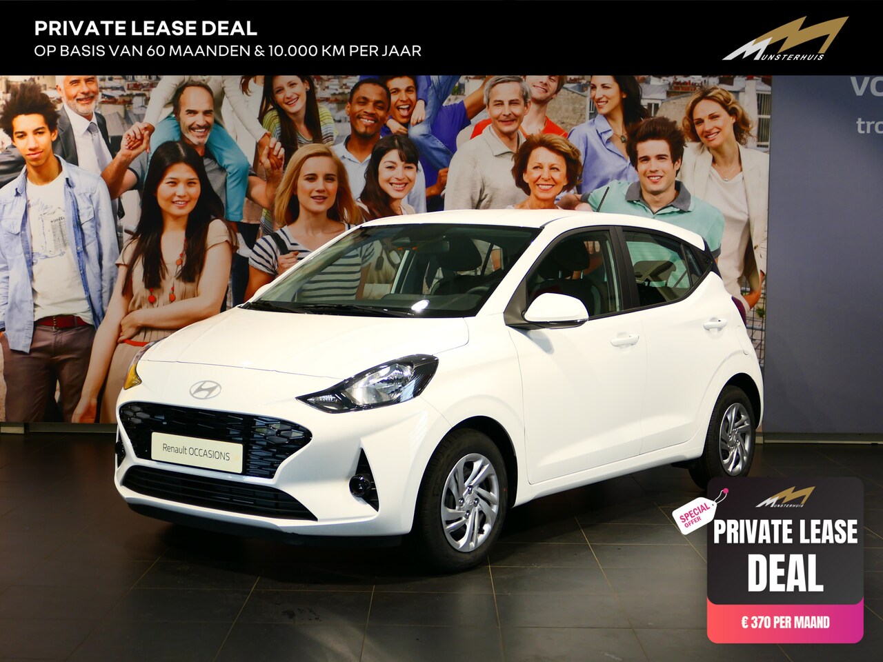 Hyundai i10 - 1.0 Comfort *NIEUW!* - Apple carplay/ Android auto, airco, cruise, bluetooth - AutoWereld.nl