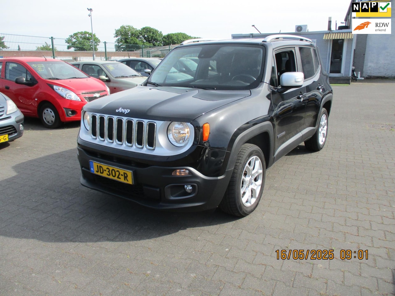 Jeep Renegade - Jeep Renegade 2.0 MultiJet Limited 4WD-AUTOMAAT - AutoWereld.nl