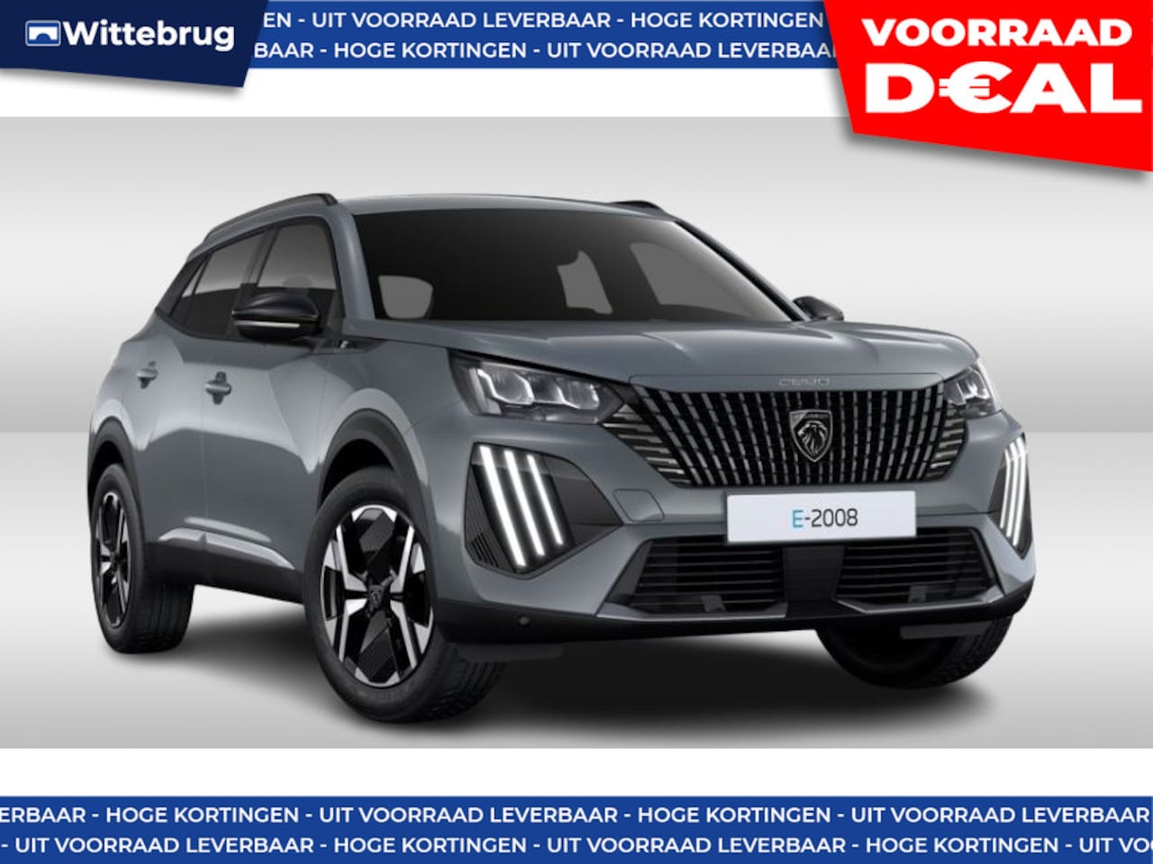 Peugeot e-2008 - EV Allure 50 kWh GRATIS WALLBOX LAADPAAL - WARMTEPOMP - AutoWereld.nl