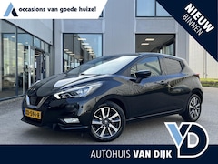 Nissan Micra - 0.9 IG-T N-Connecta | NL Auto/1e Eig./Clima/Cruise/Navi/Camera/16"/Privacy-Glass