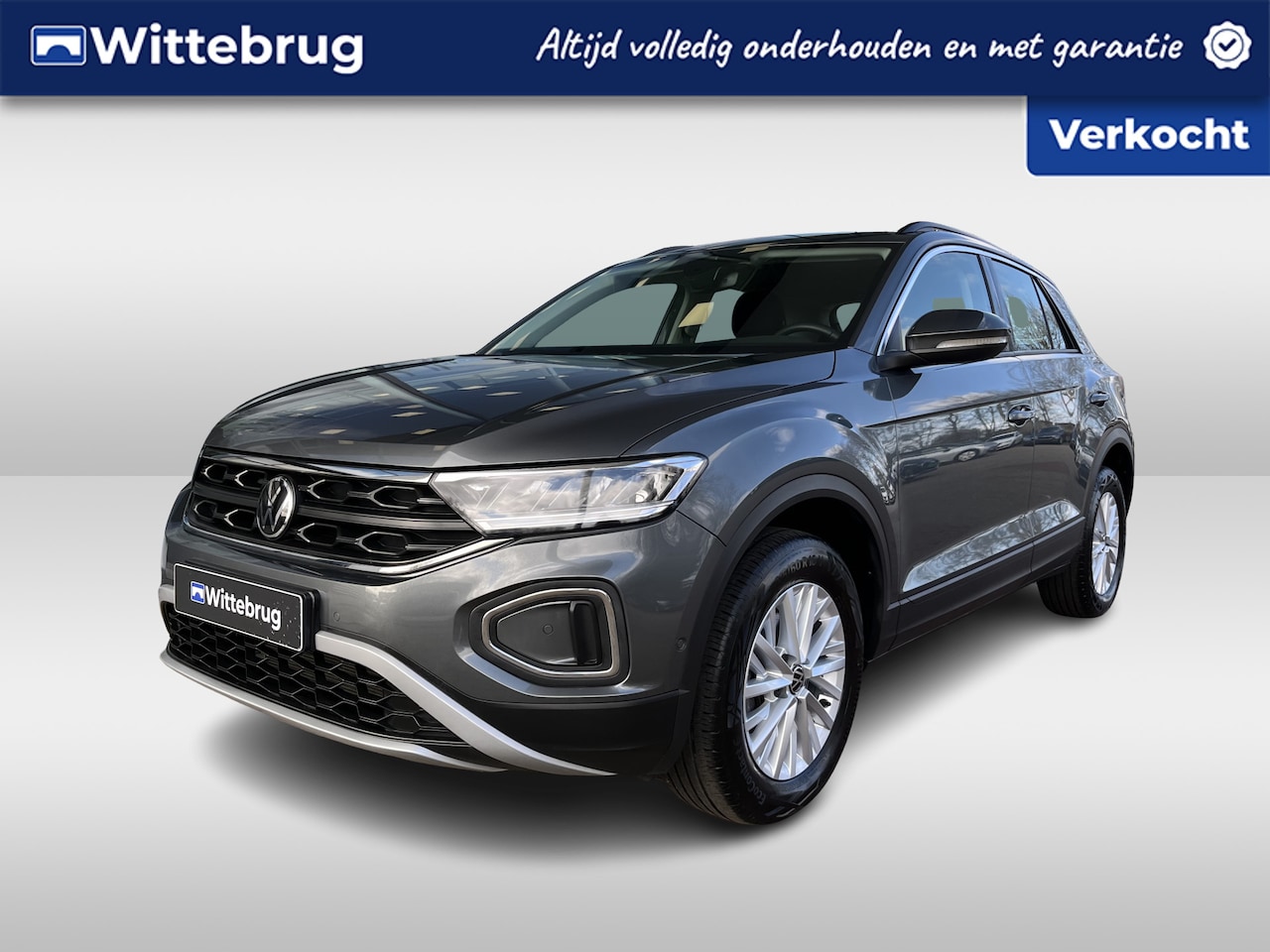 Volkswagen T-Roc - 1.0 TSI 110pk Life / Metallic/ Digitale Cockpit Cockpit / Stoelverwarming / Clima/ App-con - AutoWereld.nl