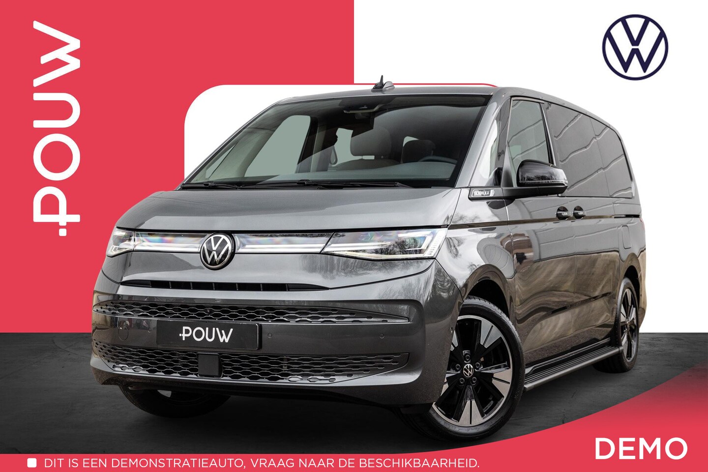 Volkswagen Multivan - 1.5 245pk eHybrid L2 Bulli Edition 4Motion | Leder | Trekhaak Wegklapbaar | Achterbank Ver - AutoWereld.nl