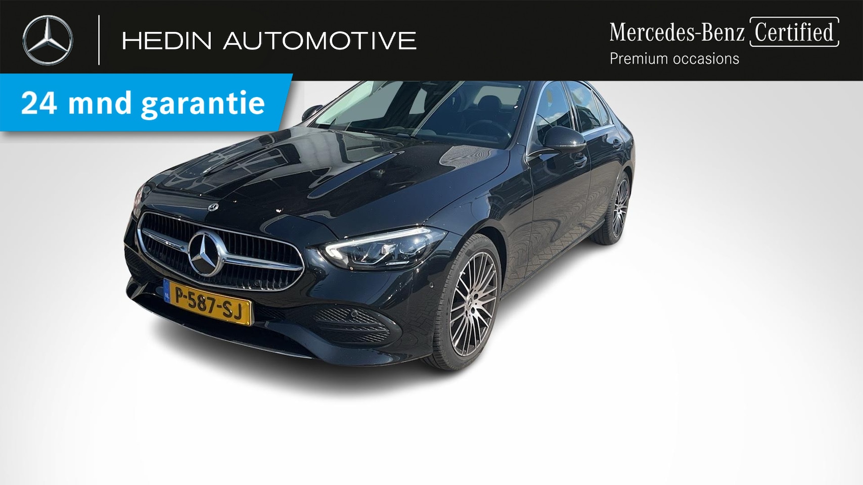Mercedes-Benz C-klasse - C 200 Limousine Automaat Launch Edition Luxury Line | Sfeerverlichting | LED | Stoelverwar - AutoWereld.nl