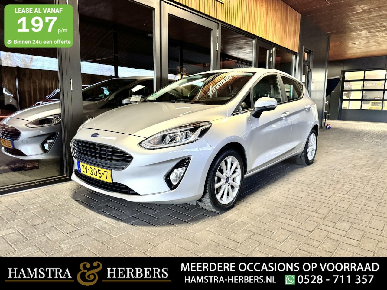 Ford Fiesta - 1.0 EcoBoost Titanium grijs/metallic - AutoWereld.nl