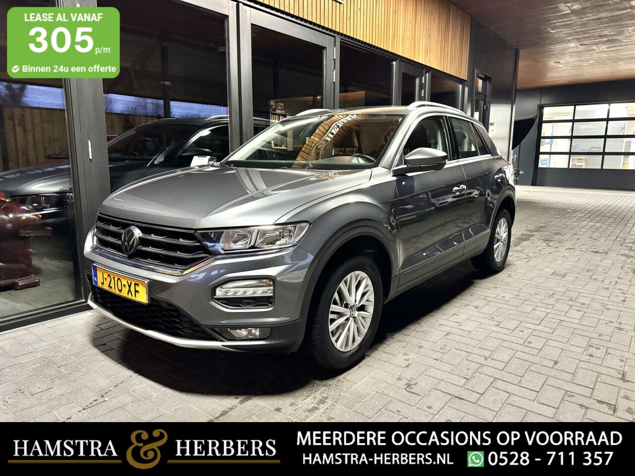 Volkswagen T-Roc - 1.5 TSI Style grijs - AutoWereld.nl