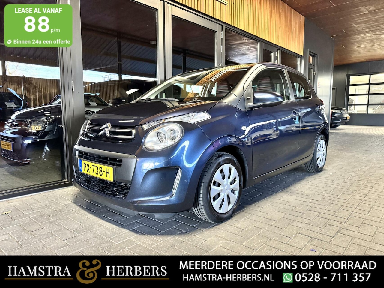 Citroën C1 - 1.0 e-VTi Airscape Feel blauw - AutoWereld.nl