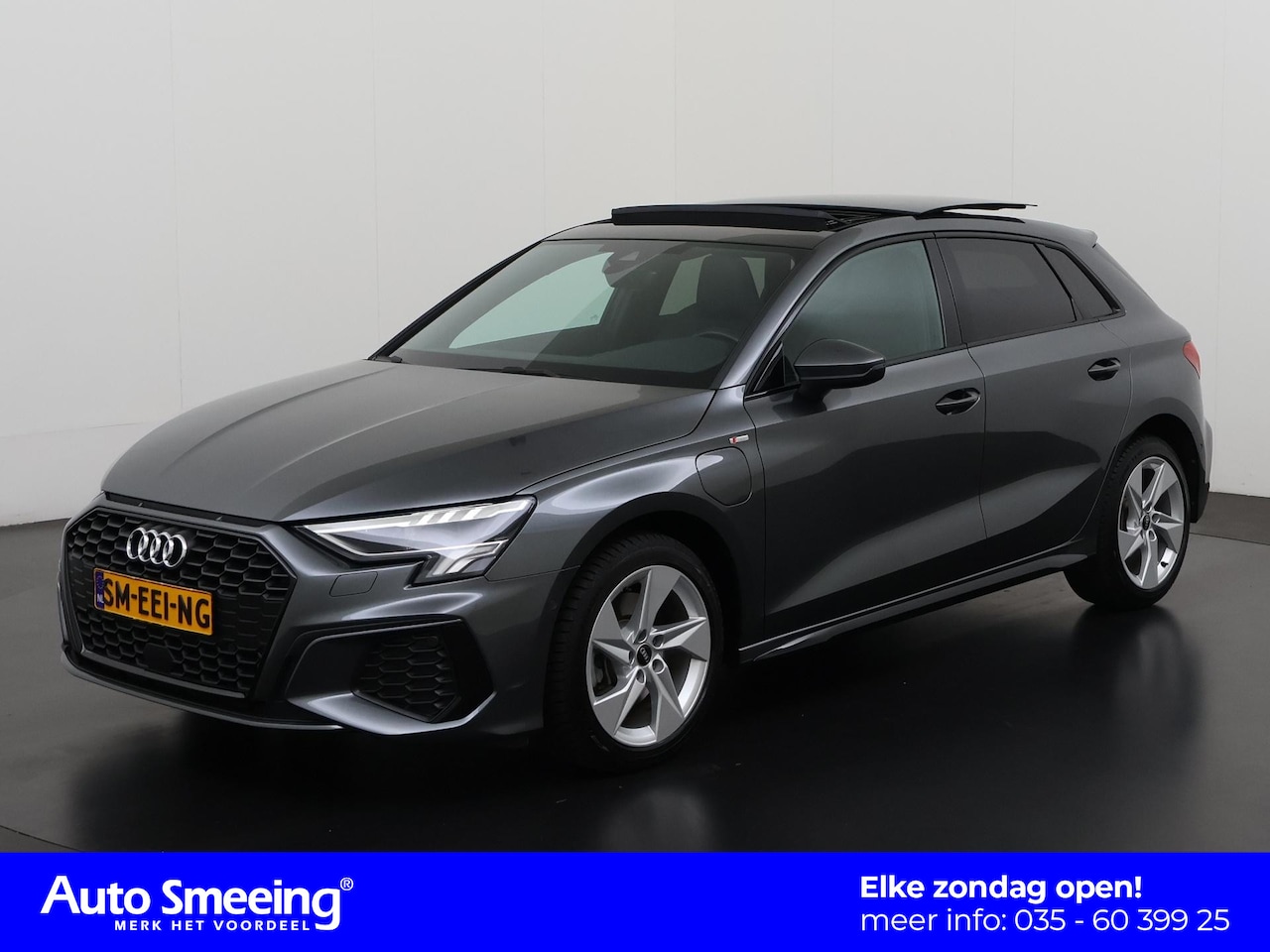 Audi A3 Sportback - 40 TFSIe S Line | Panoramadak | Leder/Alcantara | B&O | Adaptive cruise | Zondag open! - AutoWereld.nl