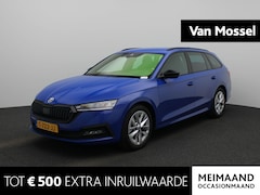 Skoda Octavia Combi - 1.5 e-TSI Sport Business | TREKHAAK | STOEL-STUUR VERWARMING | APPLE CARPLAY | ADAPTIEF CR