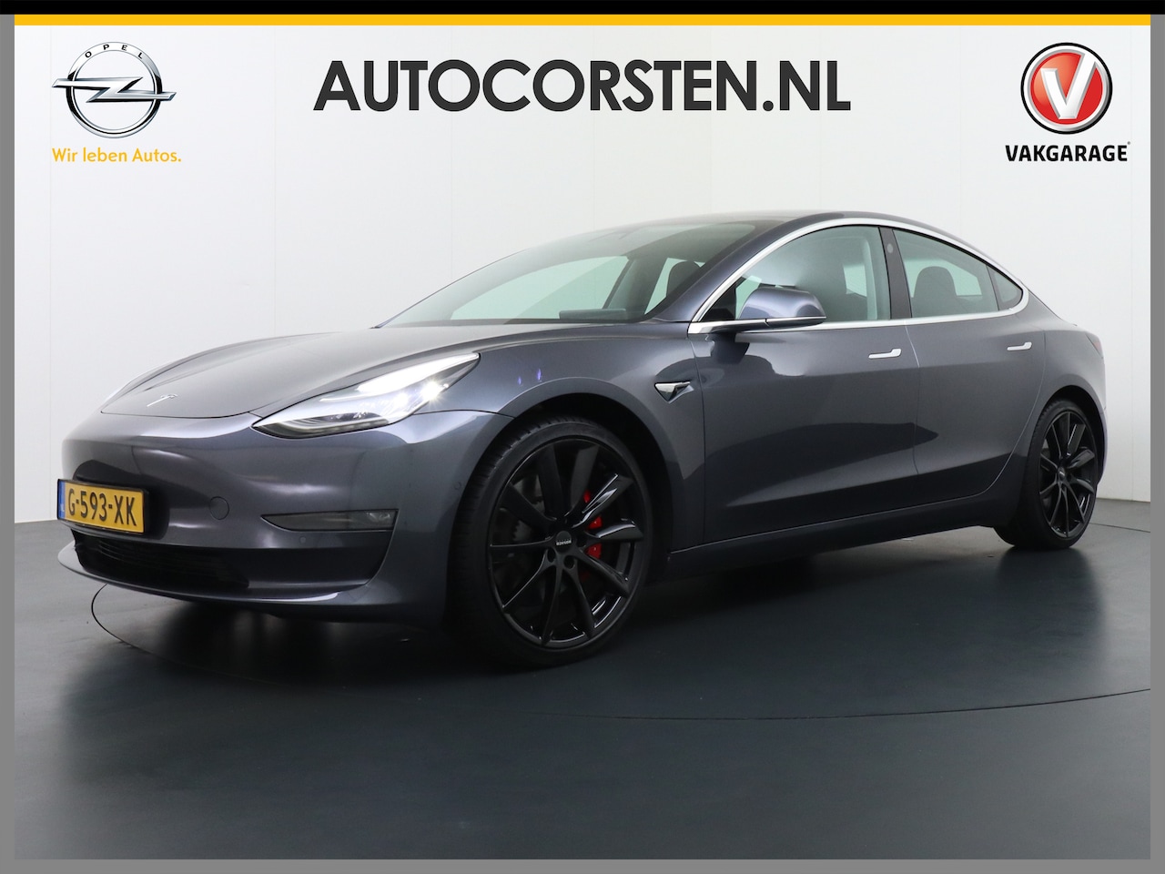 Tesla Model 3 - Performance AWD 513pk 0-100 in 3,4 sec! Lmv-20" FSD-Comp.3 AutoPilot Carbon-Spoiler Premiu - AutoWereld.nl