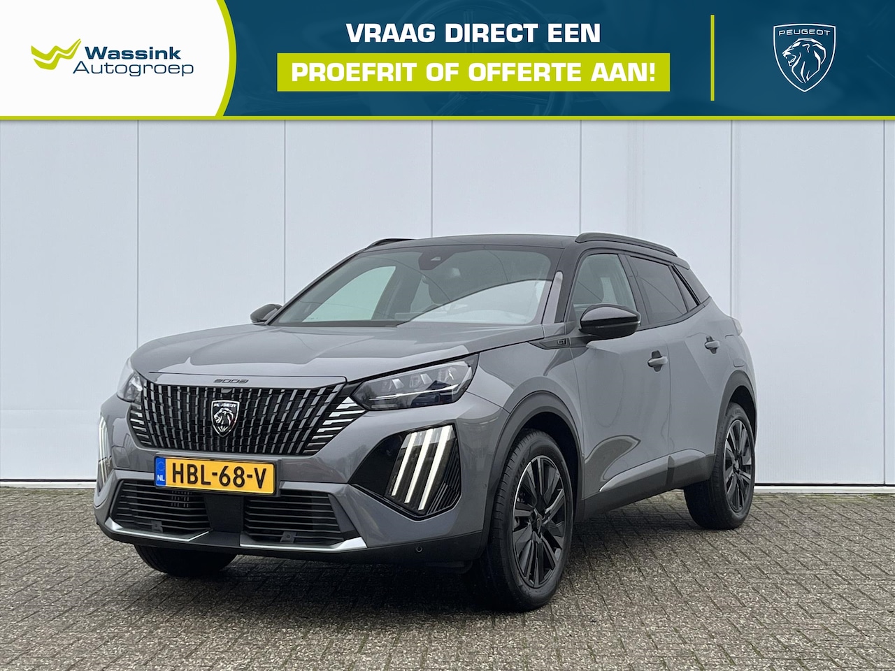 Peugeot 2008 - 1.2 Hybrid 136pk e-DCS6 GT | Automaat | Voor & Achter camera | Adaptive Cruise Control | T - AutoWereld.nl