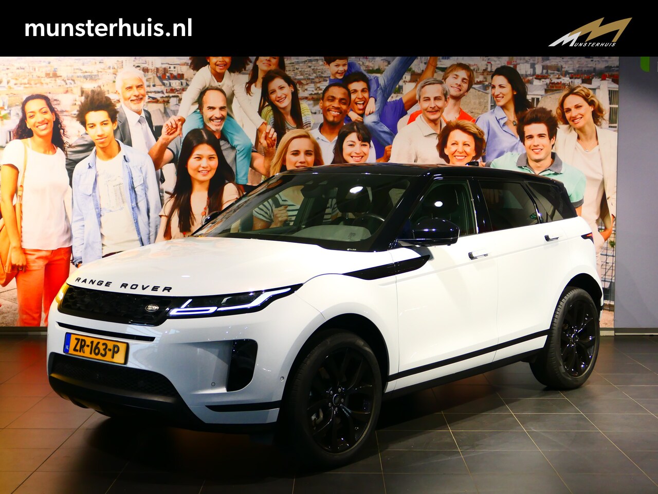 Land Rover Range Rover Evoque - 2.0 P250 AWD R-Dynamic SE - Elektrisch glazen panoramadak, dodehoek, 360 camera - AutoWereld.nl