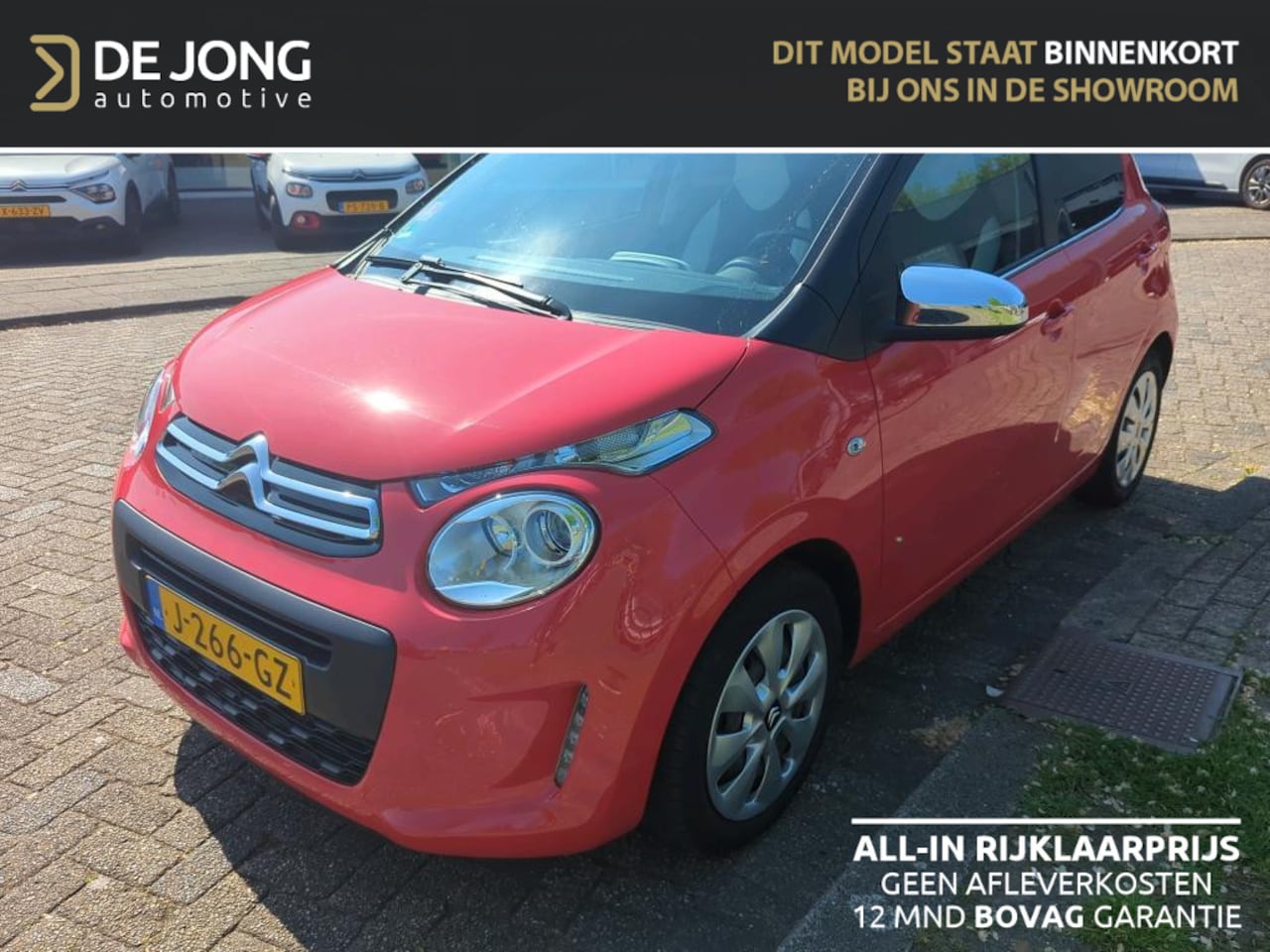 Citroën C1 - 1.0 VTi Feel Camera/Apple CarPlay/Airco/Donker getint glas/GEEN AFLEVERKOSTEN - AutoWereld.nl