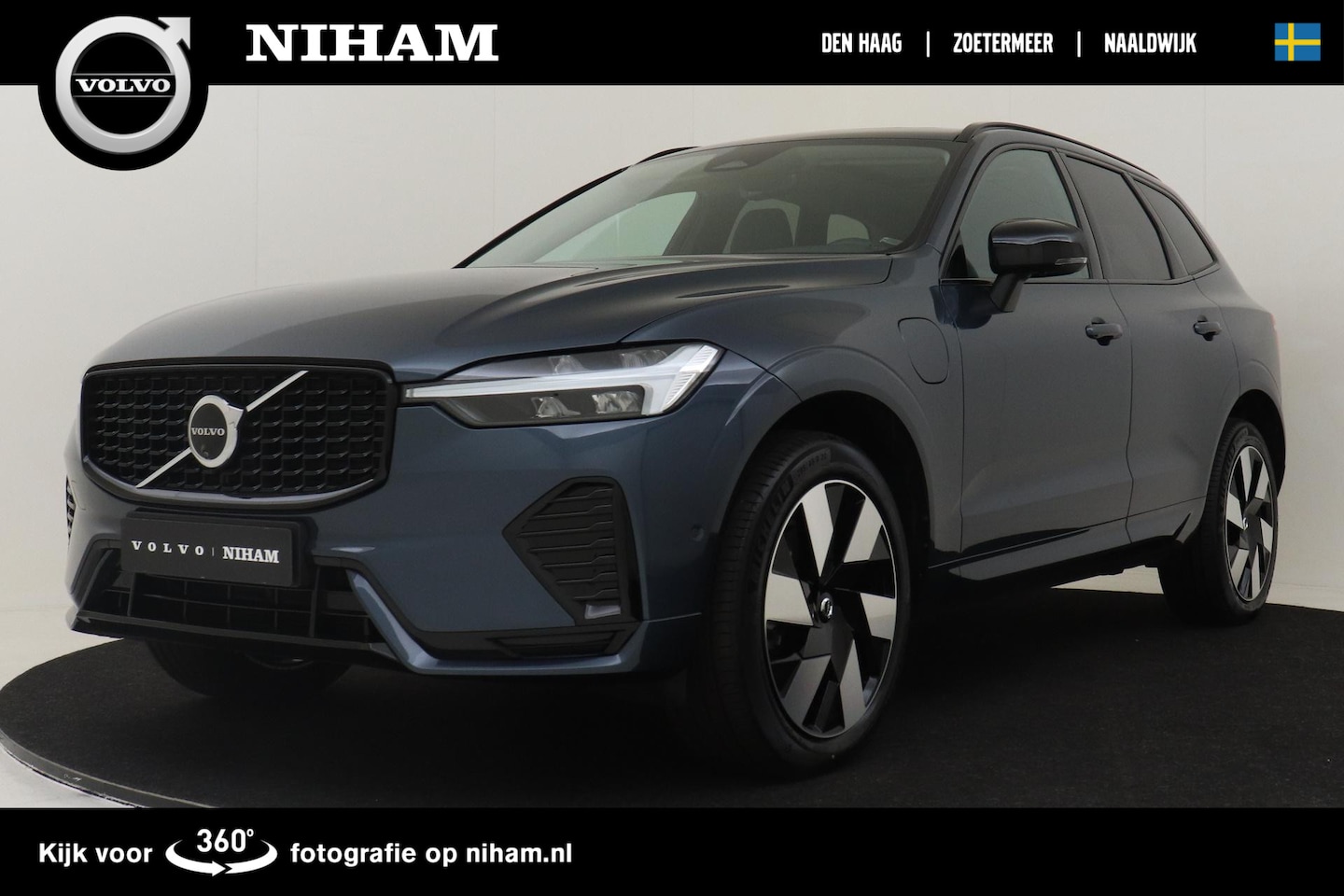 Volvo XC60 - T8 PLUG-IN HYBRID AWD PLUS DARK -PANO.DAK|HARMAN/KARDON|360°CAM|20" - AutoWereld.nl