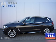 BMW X3 - xDrive20d Luxury Sophistograu Pano 360°Cam H/K ACC HUD 20" LMV Elek. trekhaak Zeer mooi