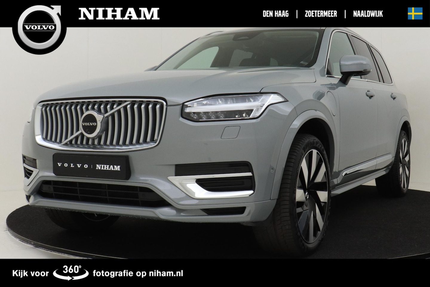 Volvo XC90 - T8 RECHARGE AWD ULTIMATE BRIGHT -PANO.DAK|BOWERS&WILKINS|GEVENT.LEDER+MASSAGE|360°CAM|HEAD - AutoWereld.nl