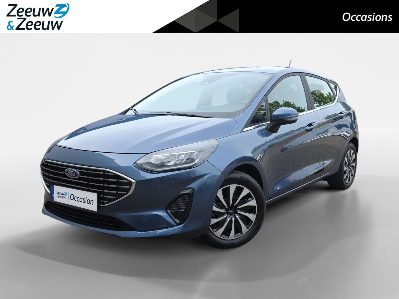 Ford Fiesta - 1.0 EcoBoost Hybrid Titanium | 1e Eigenaar | Stoel,Stuur en Voorruitverwarming | Apple/And - AutoWereld.nl