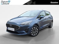 Ford Fiesta - 1.0 EcoBoost Hybrid Titanium | 1e Eigenaar | Stoel, Stuur en Voorruitverwarming | Apple/An