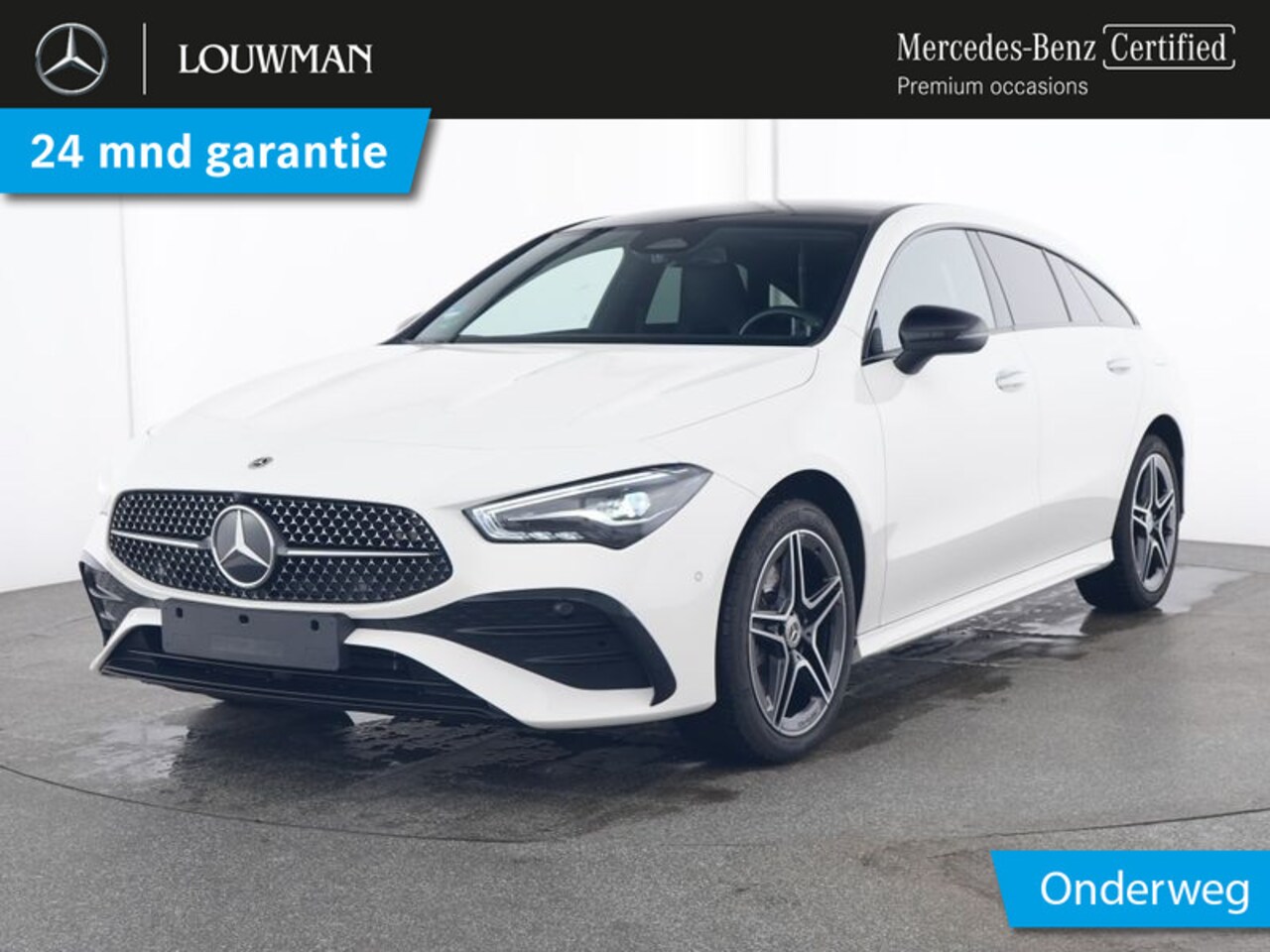 Mercedes-Benz CLA-klasse Shooting Brake - 250 e AMG Face Lift Plug-In Hybride AMG Line | Night Pakket | Trekhaak | Panorama Schuif-K - AutoWereld.nl