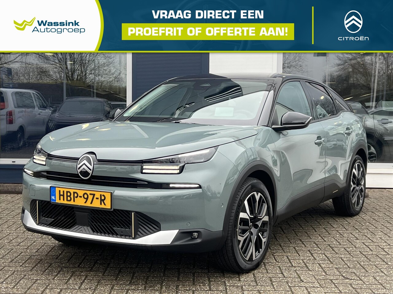 Citroën Ë-C4 - EV 54kWh 156pk Max | Navigatie | Camera | Parkeersensoren | Stoelverwarming | - AutoWereld.nl