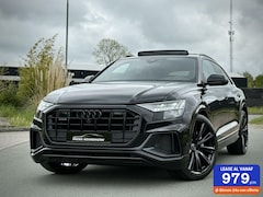 Audi Q8 - 55 TFSI e quattro S-Line Panoramadak|B&O|Keyless|Head-Up|Camera 360°|Matrix