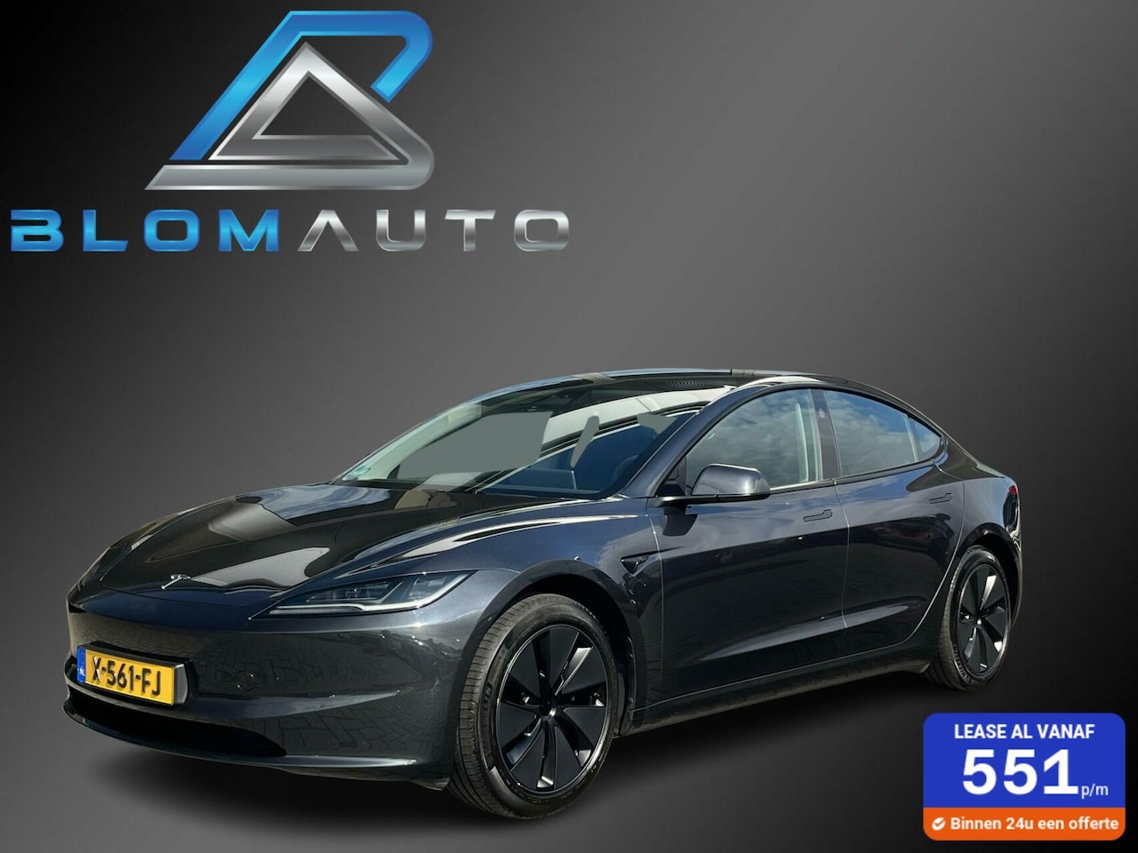 Tesla Model 3 - NIEUWSTE MODEL!! PANO+AUTOPILOT+LAGE KM STAND - AutoWereld.nl
