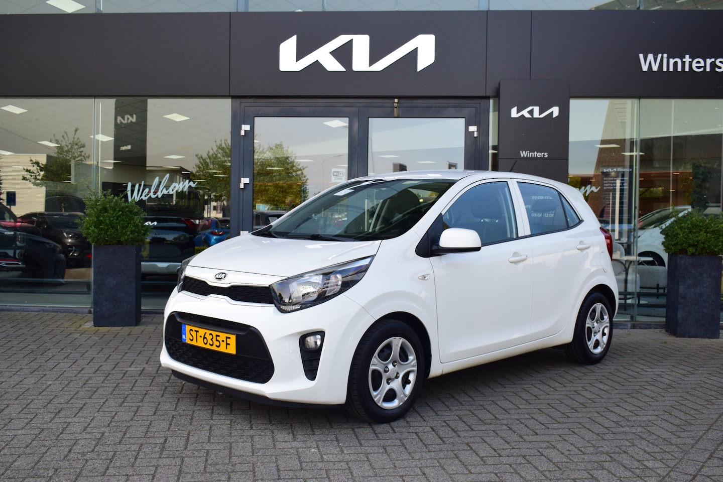 Kia Picanto - 1.0i-12V ISG EconomyPlusLine 5-Drs | Airco | ABS | Airbags | Stuurbekrachtiging | Bluetoot - AutoWereld.nl