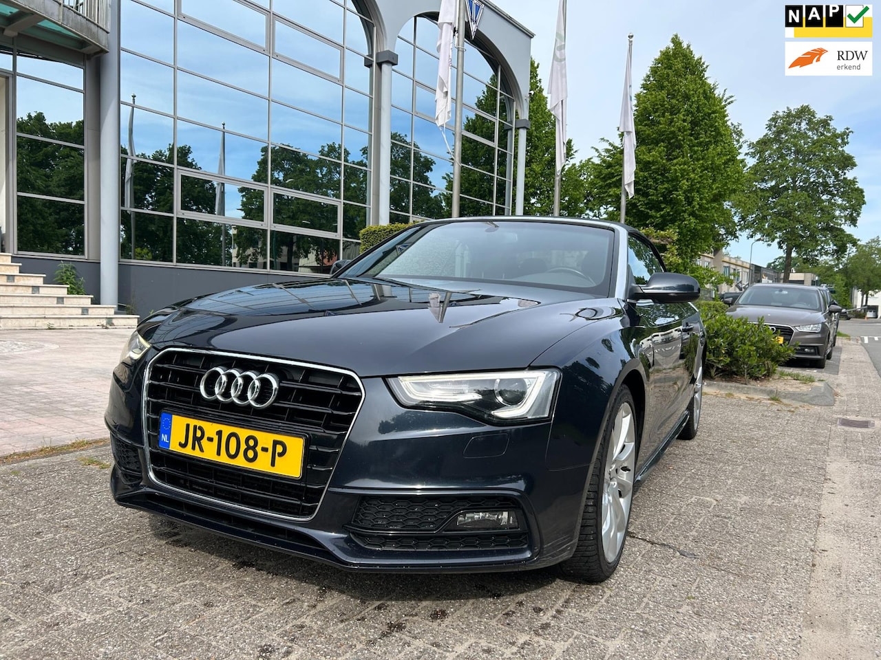 Audi A5 Cabriolet - 1.8 TFSI Sport Edition aut s- line - AutoWereld.nl