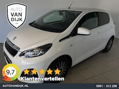 Peugeot 108 - 1.0 e-VTi Active AIRCO NAVI VIA APP BLUETOOTH SPARCO CAMERA CHROOM PRIVACYGLAS ZEER NETTE