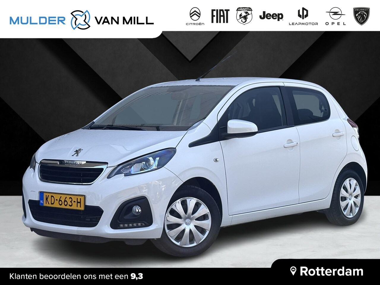 Peugeot 108 - 5-Deurs Active 1.0 e-VTi 72pk | AIRCO | BLUETOOTH | ELEKTRISCHE RAMEN | DEALER ONDERHOUDEN - AutoWereld.nl