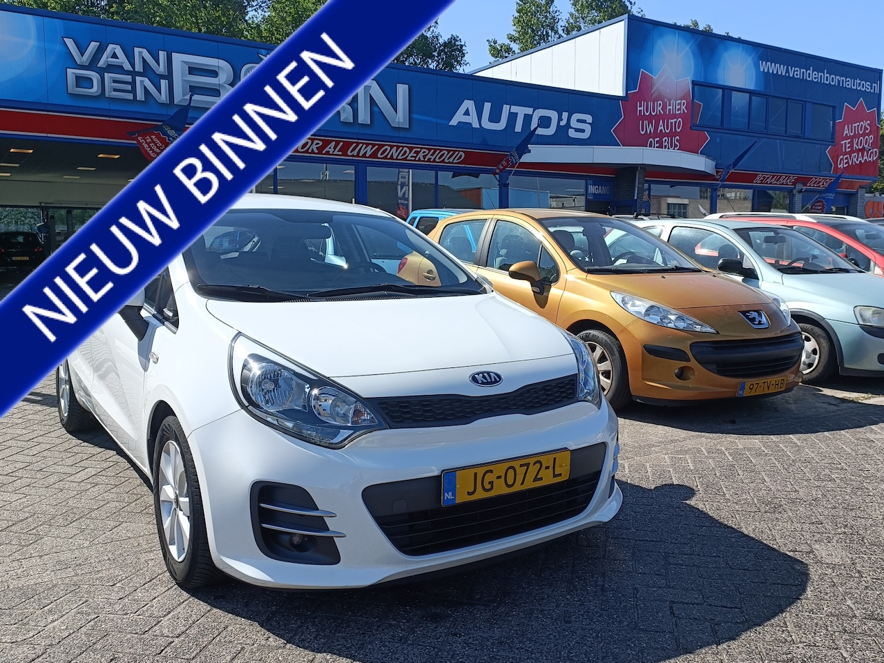Kia Rio - 1.2 CVVT ComfortPlusLine Navigator Airco Cruize controle Nw APK - AutoWereld.nl
