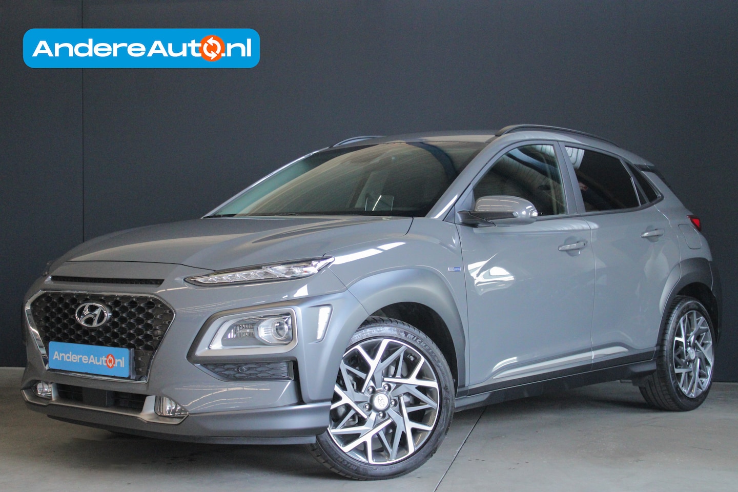 Hyundai Kona - 1.6 GDI HEV Premium |stuur/stoelverwarming|ACC|head-up|keyless| - AutoWereld.nl