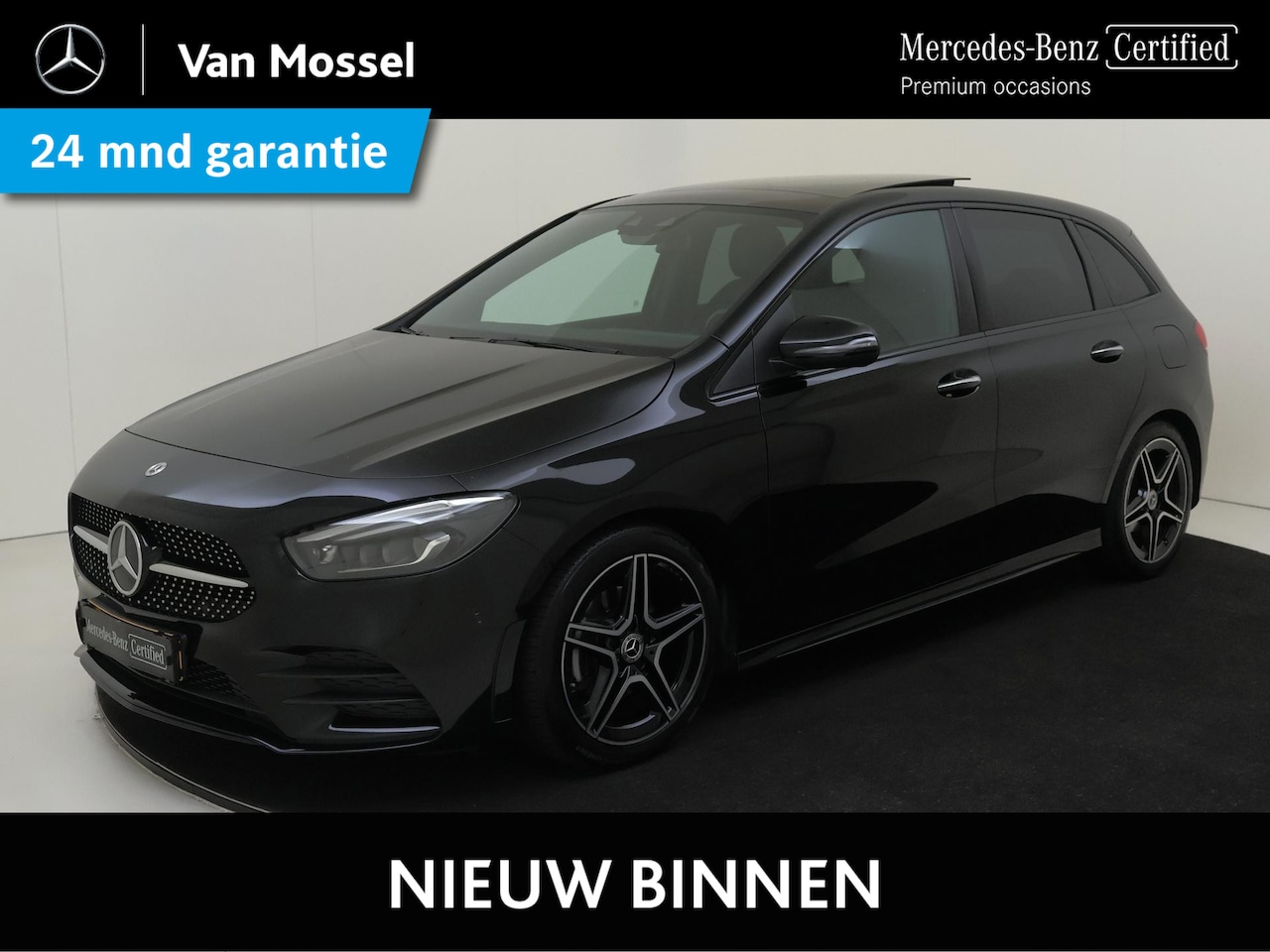 Mercedes-Benz B-klasse - 180 Business Solution AMG / Panoramadak/ Night/ Multibeam/ - AutoWereld.nl