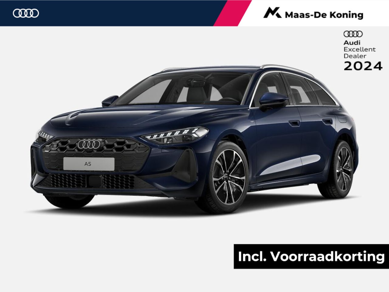 Audi A5 Avant - 2.0 e-hybrid quattro Pro Line 299 PK · Tech pakket · Trekhaak elektr. wegklapbaar - AutoWereld.nl